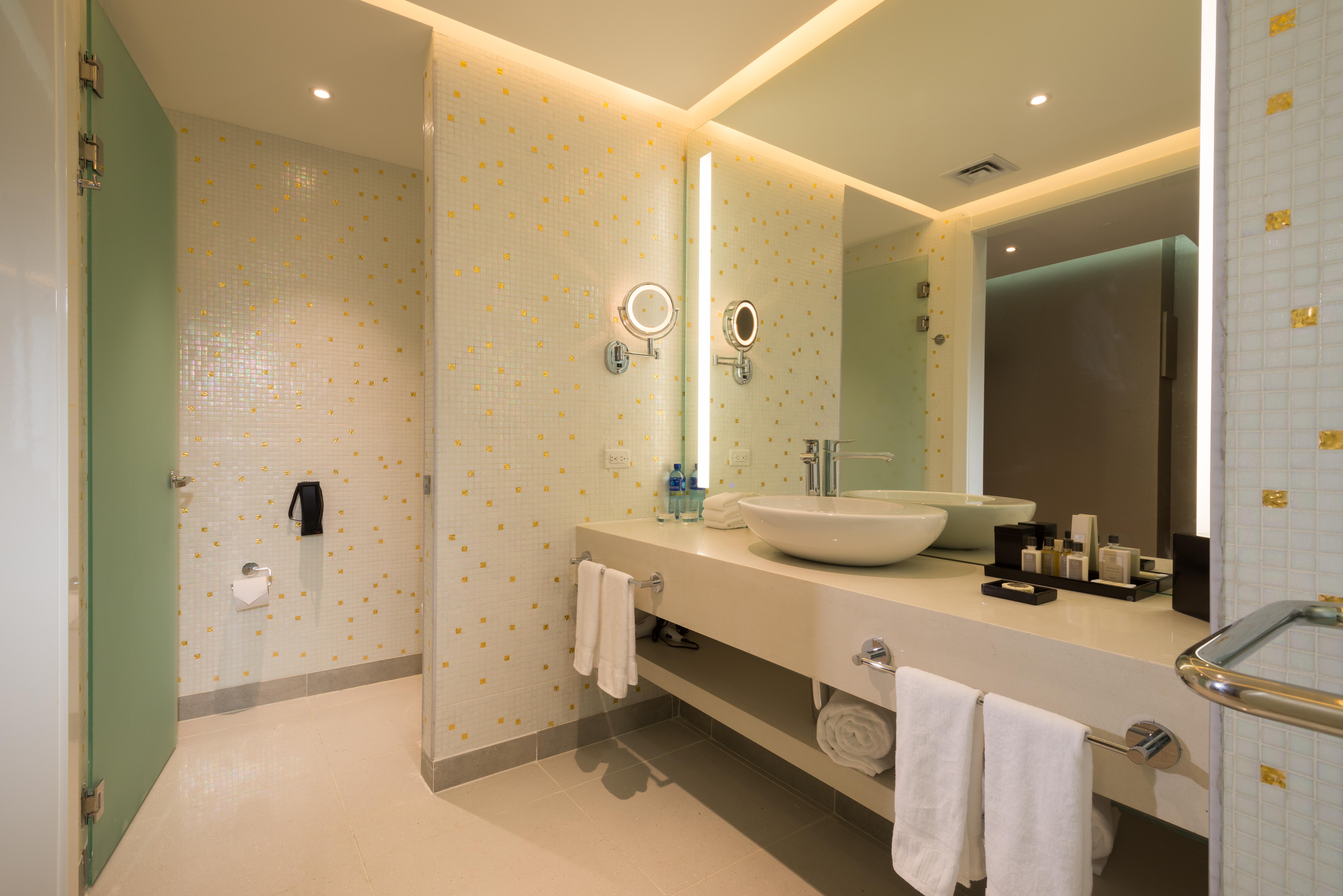 Hotel Las Americas Golden Tower Panama المظهر الخارجي الصورة Bathroom