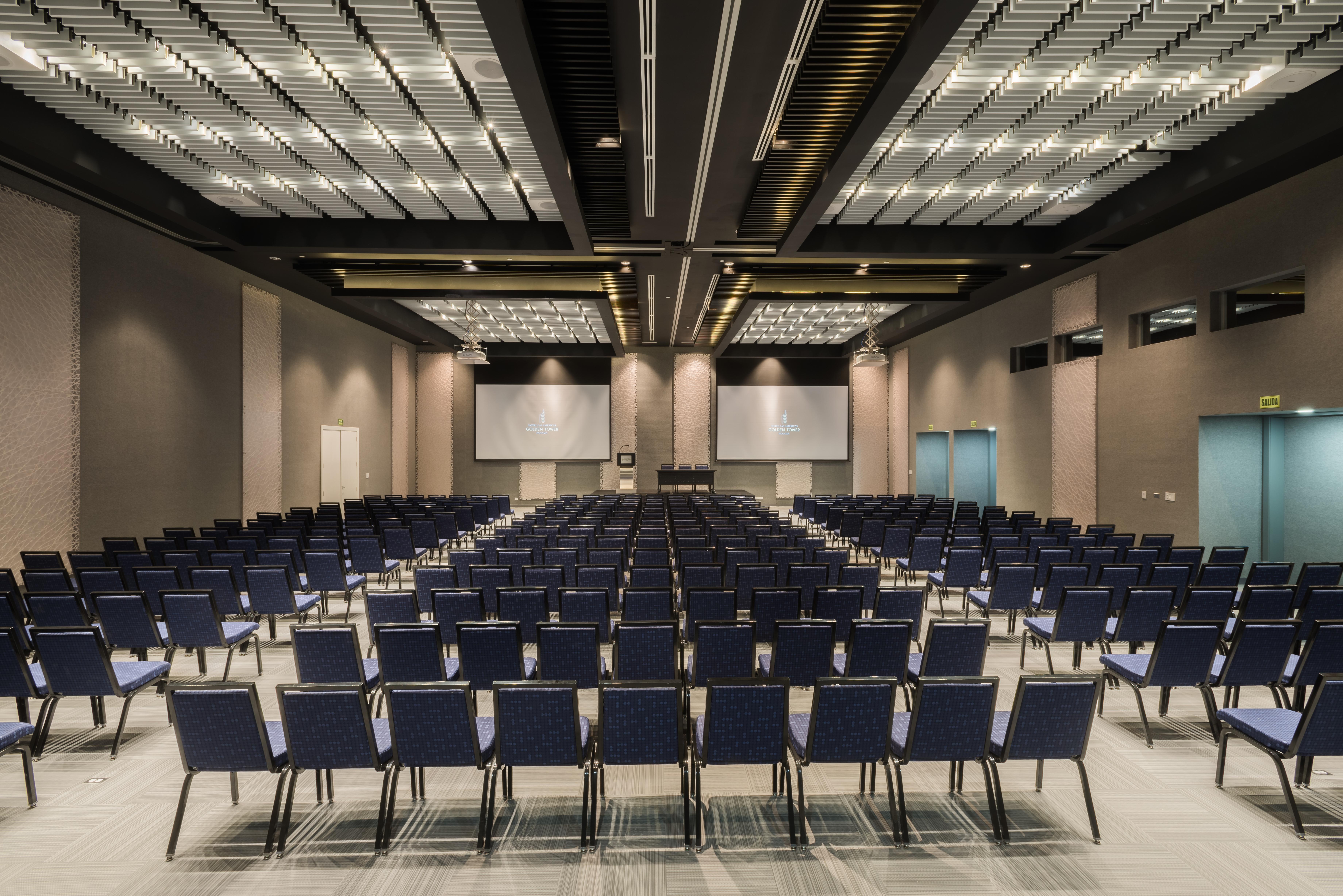Hotel Las Americas Golden Tower Panama المظهر الخارجي الصورة The 3D rendering of the 1,000-seat conference hall