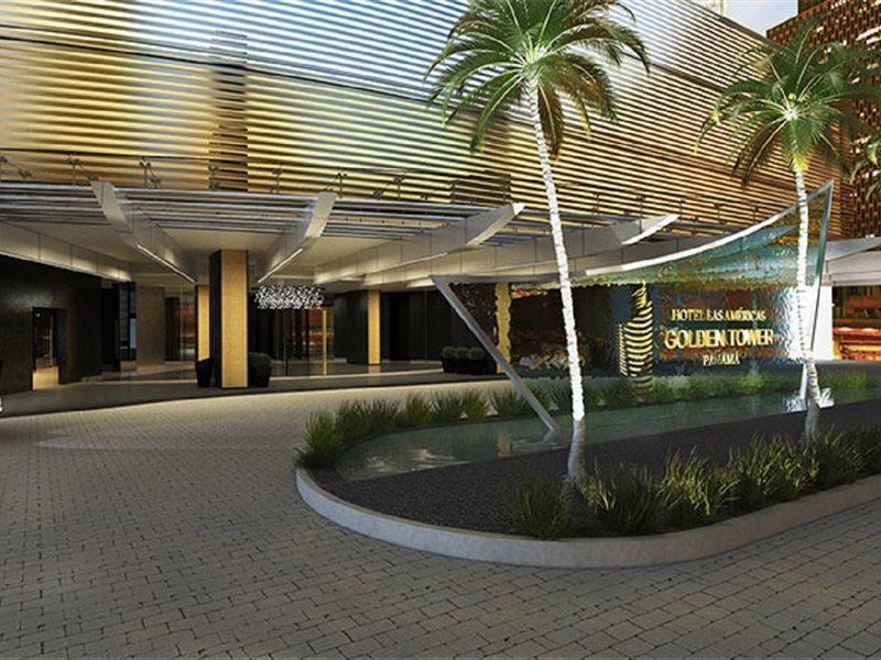 Hotel Las Americas Golden Tower Panama المظهر الخارجي الصورة Golden Tower