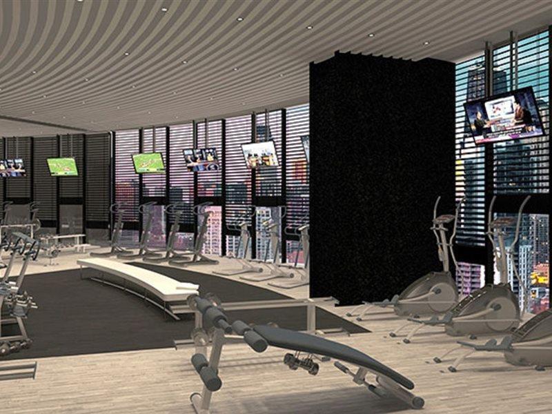 Hotel Las Americas Golden Tower Panama المظهر الخارجي الصورة The gym at the 2012 London Olympics
