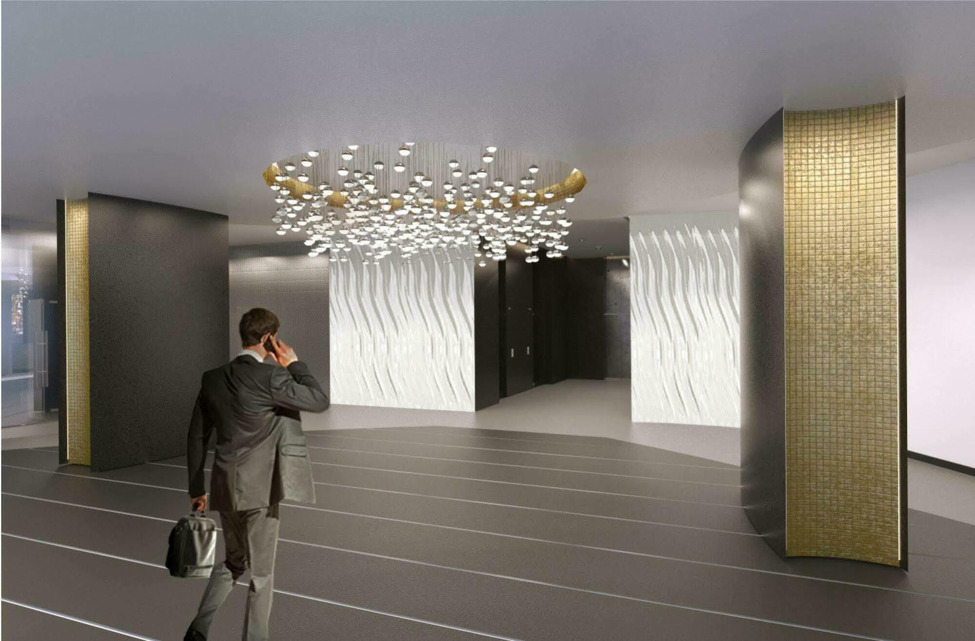 Hotel Las Americas Golden Tower Panama المظهر الخارجي الصورة Interior of the building